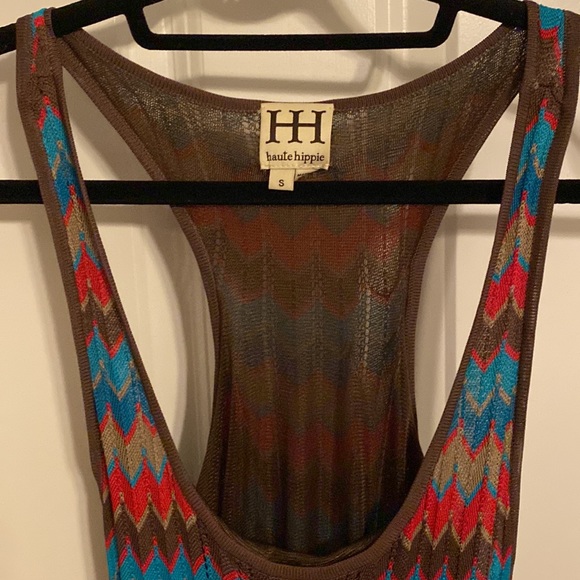 Haute Hippie Chevron Knit maxi dress - Picture 2 of 5